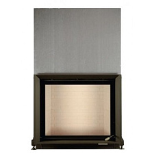 Brunner stil-kamin 62/76 lifting, чугунный дымосборник 45?, монтажная рама 70мм нерж. сталь Brunner stil-kamin 62/76 lifting, чугунный дымосборник 45?, монтажная рама 70мм нерж. сталь