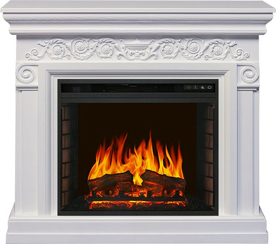 Royal Flame Athena очаг Vision 23 EF LED FX слоновая кость с патиной_1 Royal Flame Athena очаг Vision 23 EF LED FX слоновая кость с патиной_1