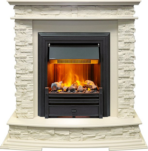 Dimplex Luzern очаг Brookline Black слоновая кость_0 Dimplex Luzern очаг Brookline Black слоновая кость_0