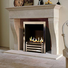 Биокамин в мраморном портале Firezo Arte Antica Firezo Arte Antica