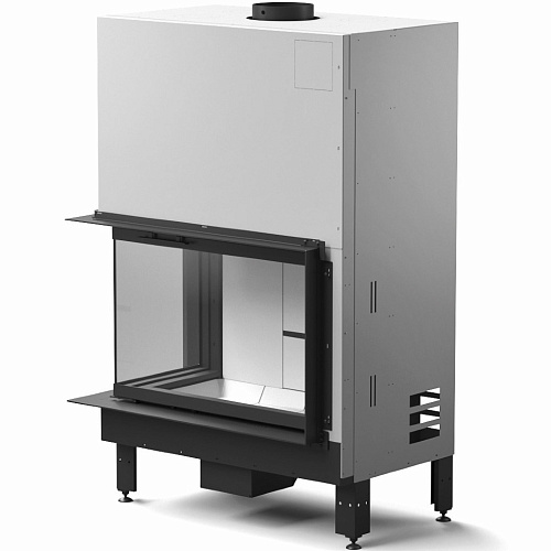 Каминная топка MCZ Plasma 95 dx угловое стекло левое_0 Каминная топка MCZ Plasma 95 dx угловое стекло левое_0