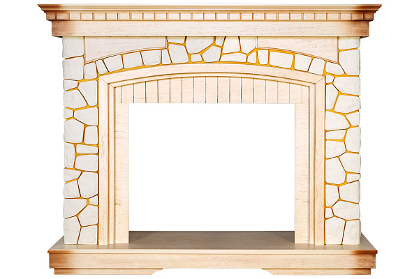 Royal Flame Glasgow очаг Jupiter FX темный дуб/белый_2 Royal Flame Glasgow очаг Jupiter FX темный дуб/белый_2