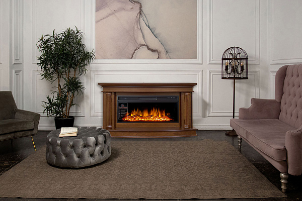 Royal Flame Rome очаг Vision 42 LED каштан_5 Royal Flame Rome очаг Vision 42 LED каштан_5