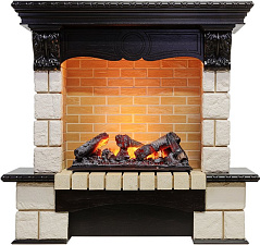 Каминокомплект Dimplex Pierre Luxe очаг Cassette 600 NH венге/шампань Dimplex Pierre Luxe очаг Cassette 600 NH венге/шампань