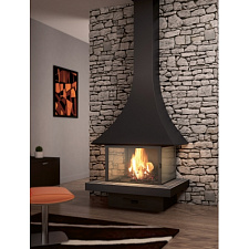 Камин JC Bordelet Julietta 985 murale vitree (пристенный, с закрытым очагом) Камин JC Bordelet Julietta 985 murale vitree (пристенный, с закрытым очагом)