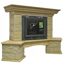 Каминная облицовка Bella italia Daria (Угловая) Каминная облицовка Bella italia Daria (Угловая)