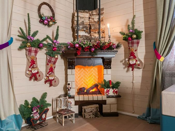 Dimplex Pierre Luxe темный дуб/белый 1320x400x1015 мм_1 Dimplex Pierre Luxe темный дуб/белый 1320x400x1015 мм_1