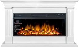 Электрокамин Royal Flame Lyon с очагом Vision 42 LOG LED белый Royal Flame Lyon с очагом Vision 42 LOG LED белый