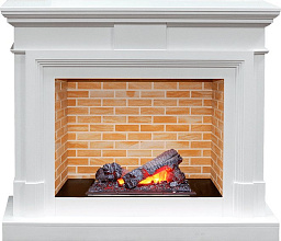 Каминокомплект Dimplex Coventry очаг Cassette 400 NH белый/кирпич Dimplex Coventry очаг Cassette 400 NH белый/кирпич