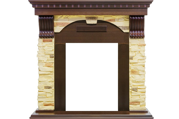 Dimplex Dublin очаг Cavendish венге/сланец белый_10 Dimplex Dublin очаг Cavendish венге/сланец белый_10