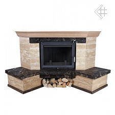 Каминная облицовка Kratki Etna угловая (Oliwia/Wiktor) Каминная облицовка Kratki Etna угловая (Oliwia/Wiktor)