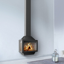 Камин Ariadna, фронтальный, подвесной, черный (Traforart) Камин Ariadna, фронтальный, подвесной, черный (Traforart)