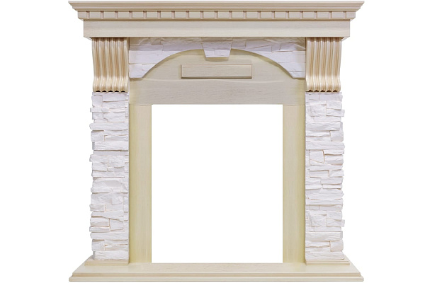 Dimplex Dublin очаг Flagstaff слоновая кость с патиной/сланец крем_15 Dimplex Dublin очаг Flagstaff слоновая кость с патиной/сланец крем_15