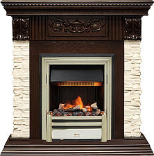Каминокомплект Dimplex Luxemburg очаг Cavendish сланец/темный дуб (каменный) Dimplex Luxemburg очаг Cavendish сланец/темный дуб (каменный)