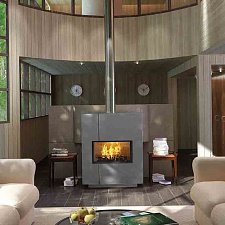 Печь-камин XS01 Brut, не окрашенный (Axis) Печь-камин XS01 Brut, не окрашенный (Axis)