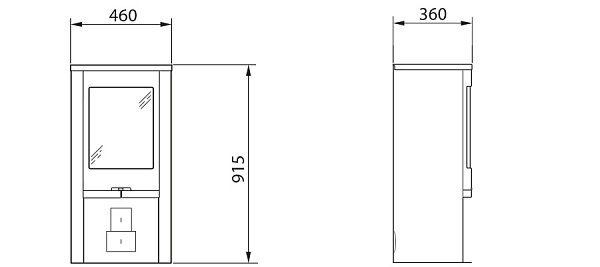 Камины из металла Contura 810_4 Камины из металла Contura 810_4