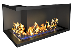 Встраиваемый биокамин ZeFire Standart 1000 для угловой стены ZeFire Standart 1000 для угловой стены