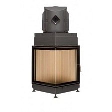 Brunner eck-kamin 57/52/52 side-opening, стальной вертикальный дымосборник, нержавеющие рамки Brunner eck-kamin 57/52/52 side-opening, стальной вертикальный дымосборник, нержавеющие рамки