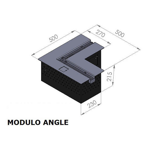 Autofire Секция угловая MA-50_0 Autofire Секция угловая MA-50_0