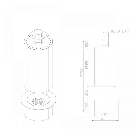 Камин Diamant без стекла (Traforart)_1 Камин Diamant без стекла (Traforart)_1
