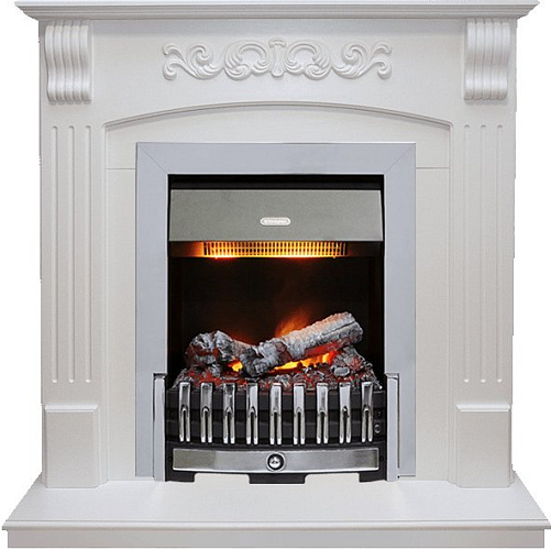 Dimplex Sorrento очаг Danville Chrome FB2 орех угловой_1 Dimplex Sorrento очаг Danville Chrome FB2 орех угловой_1