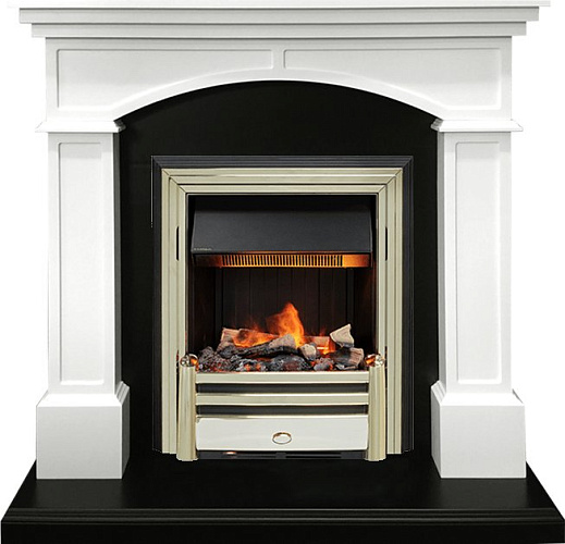Dimplex Langford очаг Cavendish белый с черным_0 Dimplex Langford очаг Cavendish белый с черным_0