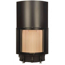 Brunner kompakt-kamine kk 57/55r lifting, стальной горизонтальный дымосборник, декоративная рама черная Brunner kompakt-kamine kk 57/55r lifting, стальной горизонтальный дымосборник, декоративная рама черная