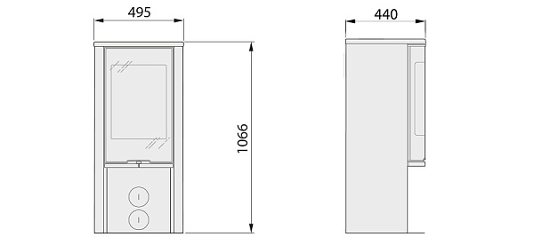 Камины из металла Contura 510 Style_3 Камины из металла Contura 510 Style_3