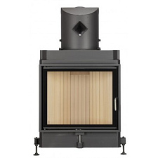 Brunner kompakt-kamin kk 57/67 side-opening, стальной дымосборник 45?, черные рамки Brunner kompakt-kamin kk 57/67 side-opening, стальной дымосборник 45?, черные рамки