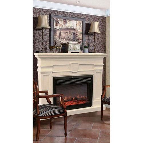 RealFlame Kellie 26 очаг Moonblaze Deluxe белый дуб фронтальный_2 RealFlame Kellie 26 очаг Moonblaze Deluxe белый дуб фронтальный_2