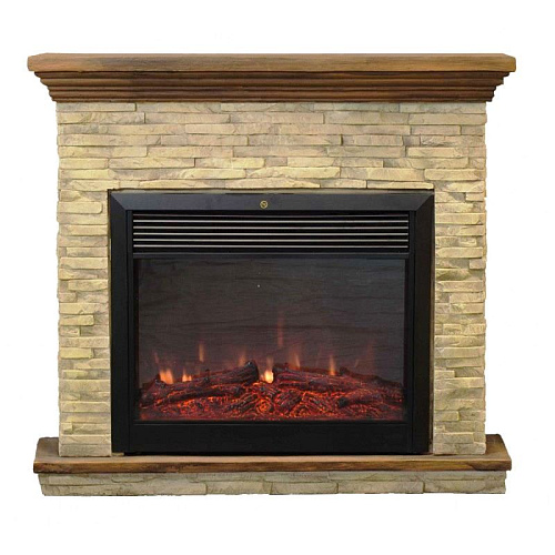RealFlame Elton Castle 26 очаг Moonblaze Deluxe бежевый фронтальный_1 RealFlame Elton Castle 26 очаг Moonblaze Deluxe бежевый фронтальный_1