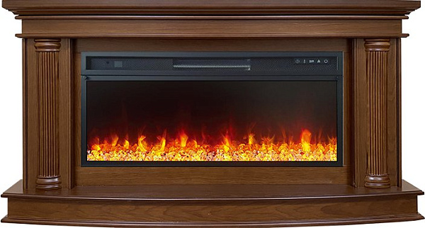 Royal Flame Rome очаг Vision 42 LED каштан_0 Royal Flame Rome очаг Vision 42 LED каштан_0