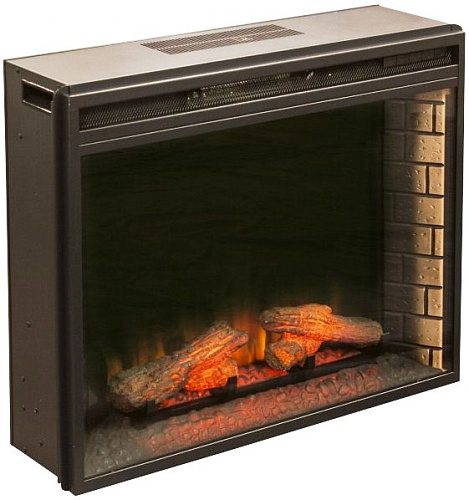 RealFlame Barcelona DN очаг Epsilon 26 Led S темный орех фронтальный_2 RealFlame Barcelona DN очаг Epsilon 26 Led S темный орех фронтальный_2