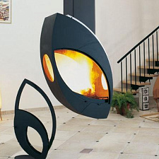 Камин Fayko Central, подвесной, 4 стекла (Arkiane) Камин Fayko Central, подвесной, 4 стекла (Arkiane)