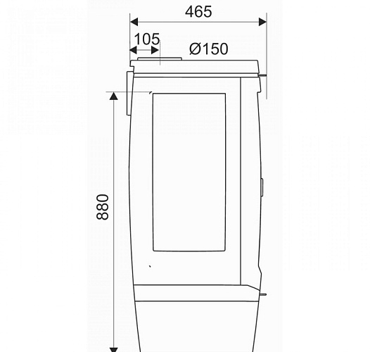 Чугунная печь Heracles (Supra)_2 Чугунная печь Heracles (Supra)_2