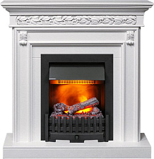 Каминокомплект Dimplex Valletta очаг Danville Black FB2 белый Dimplex Valletta очаг Danville Black FB2 белый