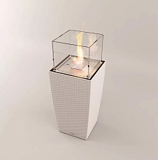 Напольный биокамин Decoflame Nice Tower белый Decoflame Nice Tower белый