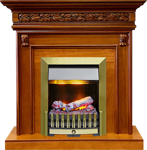 Dimplex Valletta очаг Danville Antique Brass FB2 орех_0 Dimplex Valletta очаг Danville Antique Brass FB2 орех_0