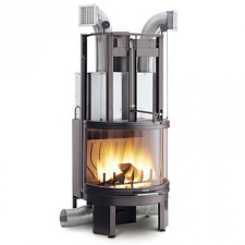Каминная топка Palazzetti Ecomonoblocco 66 Round 180° Каминная топка Palazzetti Ecomonoblocco 66 Round 180°