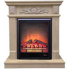 Электрический каминокомплект RealFlame Adelaida очаг Eugene бежевый фронтальный RealFlame Adelaida очаг Eugene бежевый фронтальный