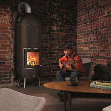 Печь-камин Genius mocca (NunnaUuni) Печь-камин Genius mocca (NunnaUuni)