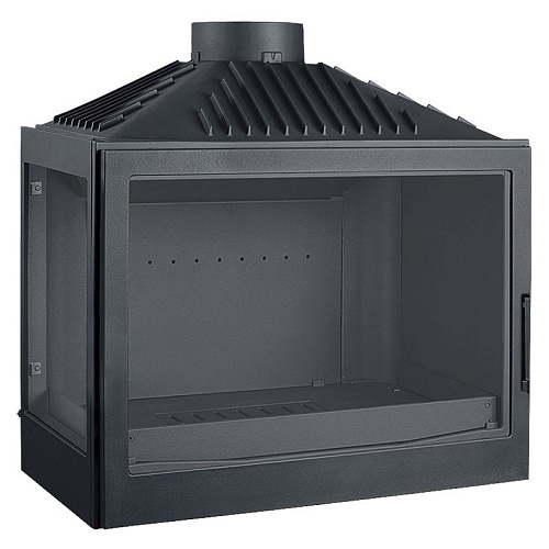 Топка L7 L, стекло слева, серая (Liseo)_0 Топка L7 L, стекло слева, серая (Liseo)_0