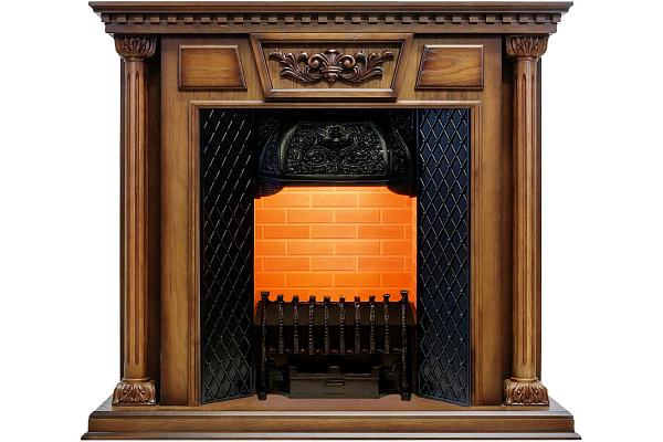 Dimplex Olympia очаг Cassette 400 LNH-INT (с дровами) дуб антик/кирпич_1 Dimplex Olympia очаг Cassette 400 LNH-INT (с дровами) дуб антик/кирпич_1