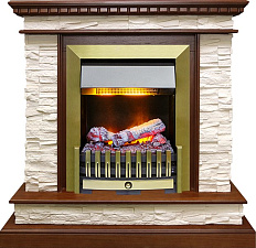 Каминокомплект Dimplex Calgary очаг Danville Antique Brass FB2 дуб/cланец белый Dimplex Calgary очаг Danville Antique Brass FB2 дуб/cланец белый