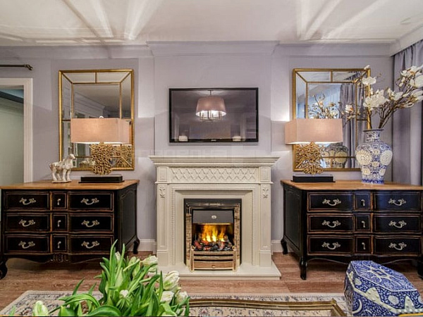 Dimplex Alexandria очаг Chesford махагон коричневый антик_7 Dimplex Alexandria очаг Chesford махагон коричневый антик_7