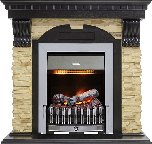 Dimplex Dublin очаг Danville Chrome FB2 дуб/сланец белый_3 Dimplex Dublin очаг Danville Chrome FB2 дуб/сланец белый_3