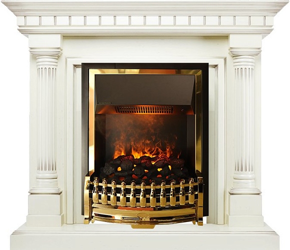 Dimplex Dallas очаг Atherton слоновая кость с патиной_0 Dimplex Dallas очаг Atherton слоновая кость с патиной_0