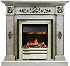 Каминокомплект Dimplex Derby очаг Cavendish Old silver Dimplex Derby очаг Cavendish Old silver