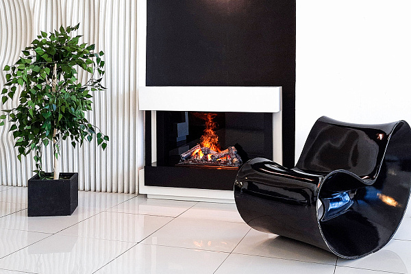 Royal Flame Cube 50 очаг Astra 50 RF белый с черным_8 Royal Flame Cube 50 очаг Astra 50 RF белый с черным_8