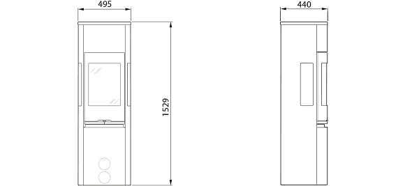 Камины из металла Contura 596 Style_2 Камины из металла Contura 596 Style_2